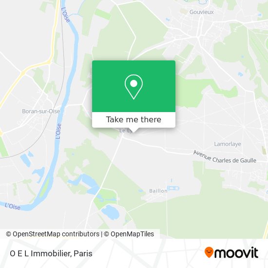 O E L Immobilier map