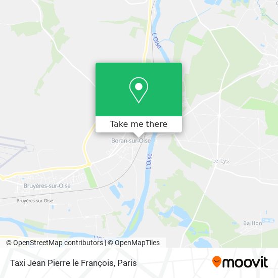 Mapa Taxi Jean Pierre le François