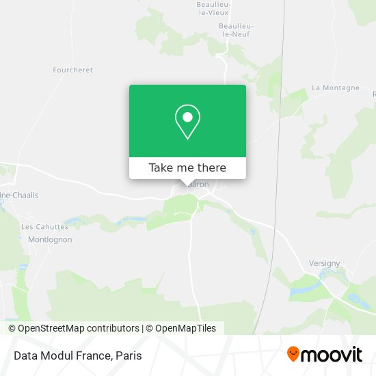 Mapa Data Modul France