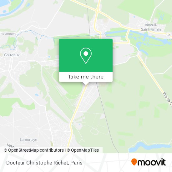 Docteur Christophe Richet map