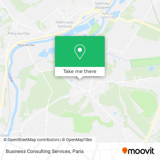 Business Consulting Services map