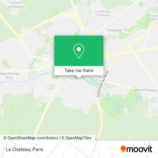 Le Chateau map