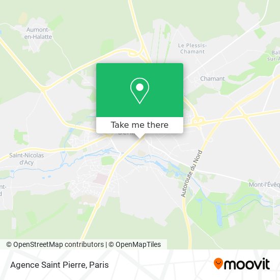 Mapa Agence Saint Pierre