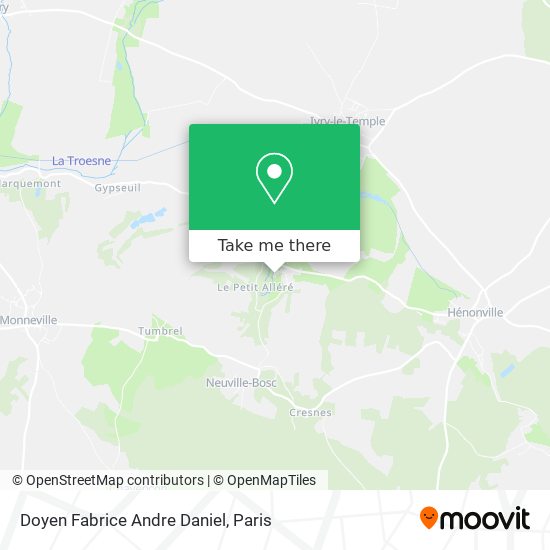 Doyen Fabrice Andre Daniel map