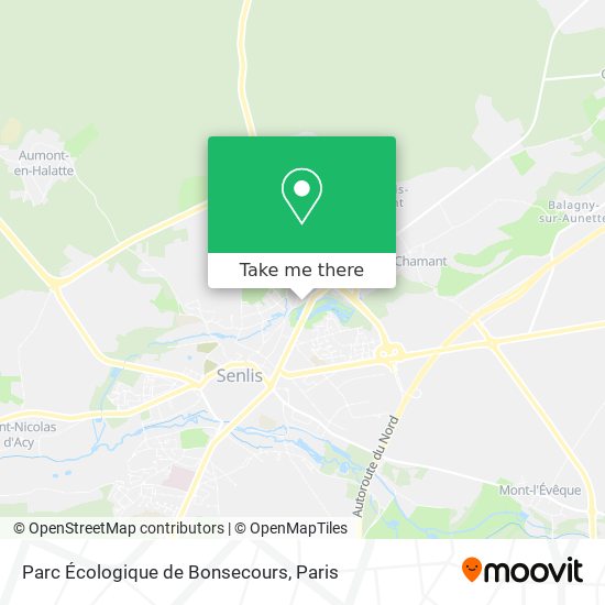 Parc Écologique de Bonsecours map