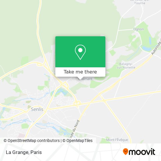 La Grange map