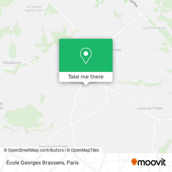 École Georges Brassens map