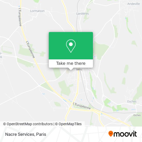 Nacre Services map