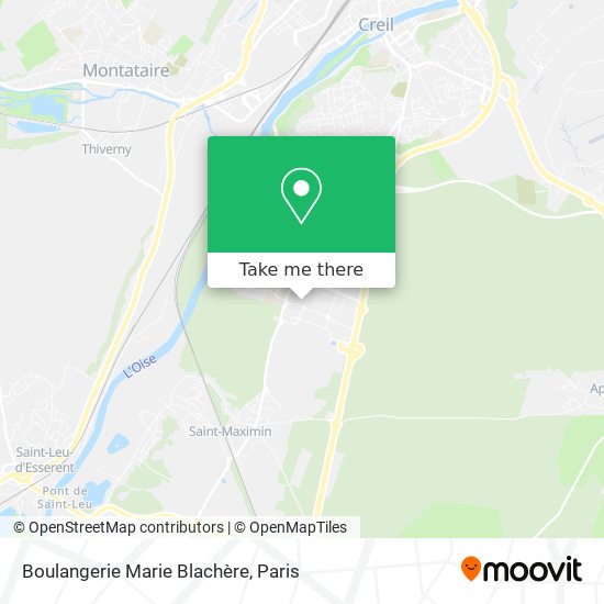 Boulangerie Marie Blachère map