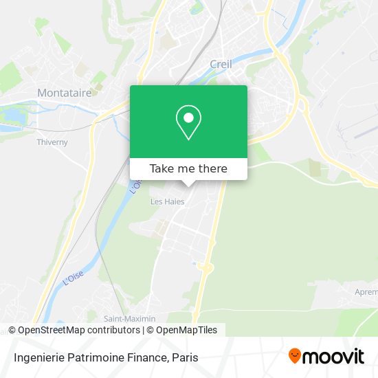 Ingenierie Patrimoine Finance map