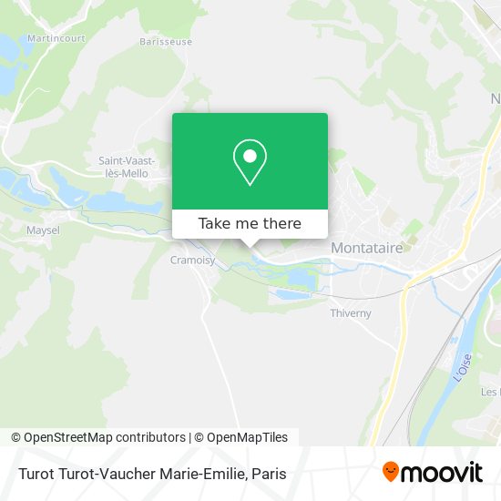 Mapa Turot Turot-Vaucher Marie-Emilie