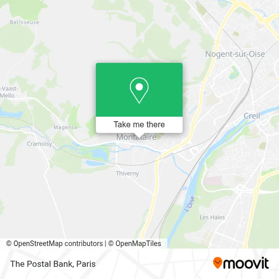 La Banque Postale map