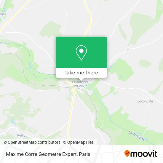 Maxime Corre Geometre Expert map