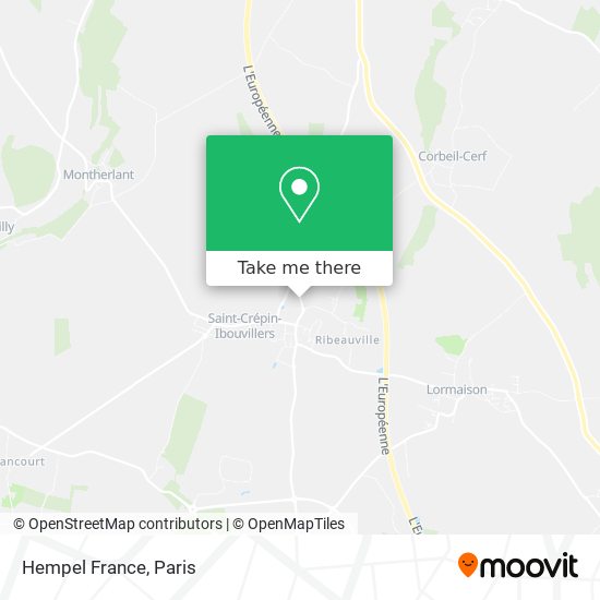 Hempel France map