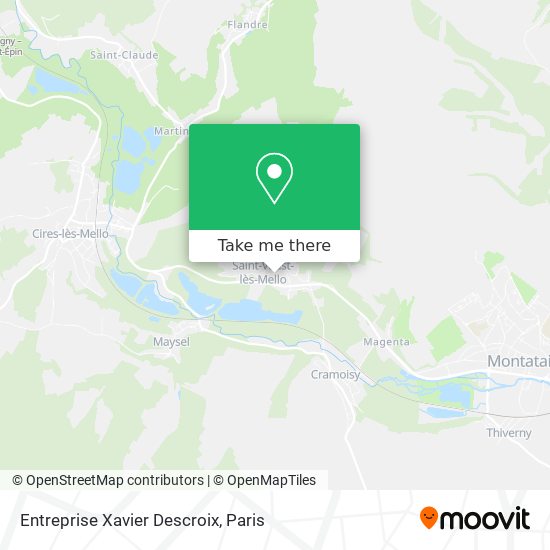 Entreprise Xavier Descroix map
