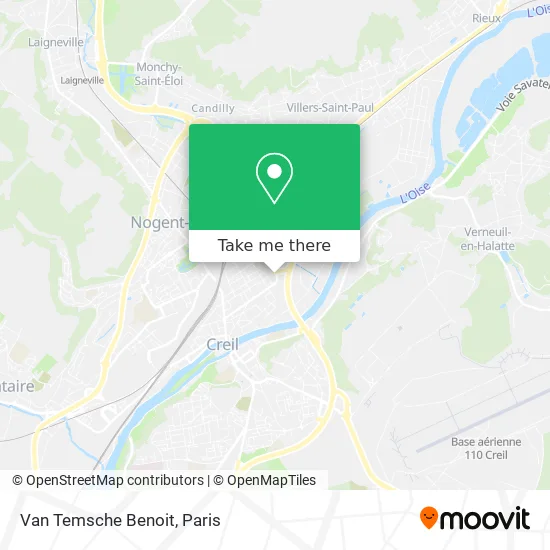 Van Temsche Benoit map