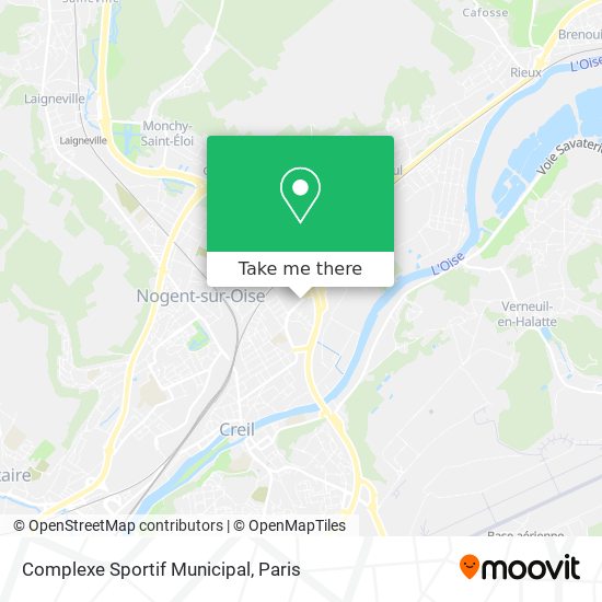 Mapa Complexe Sportif Municipal