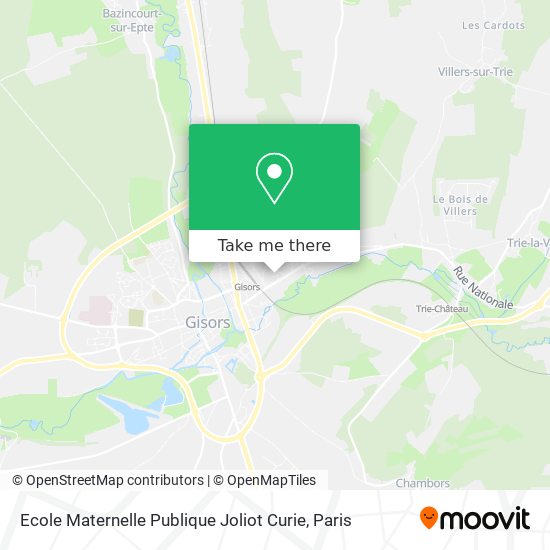 Ecole Maternelle Publique Joliot Curie map