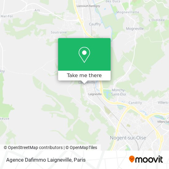 Agence Dafimmo Laigneville map