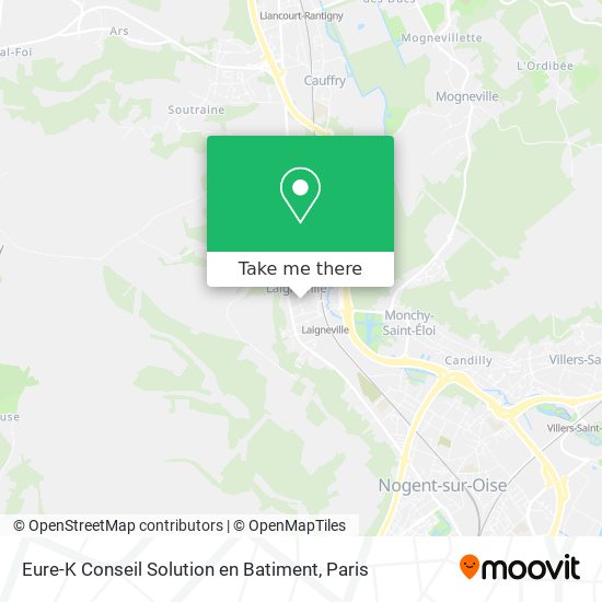 Eure-K Conseil Solution en Batiment map