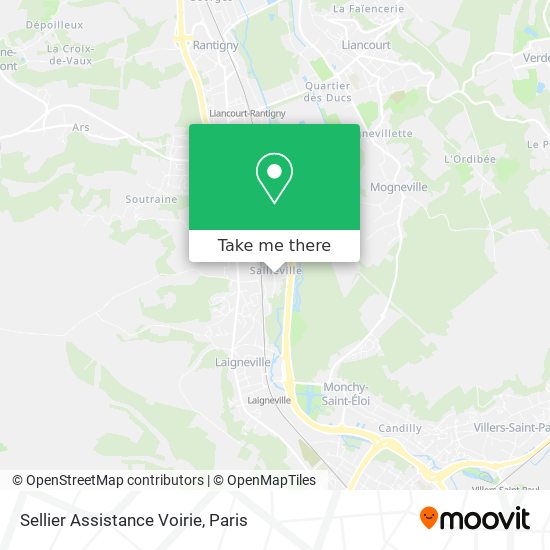 Mapa Sellier Assistance Voirie