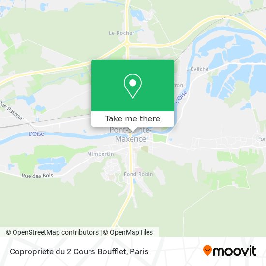 Copropriete du 2 Cours Boufflet map