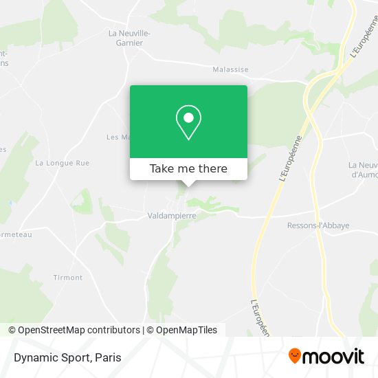 Dynamic Sport map