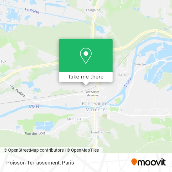 Poisson Terrassement map