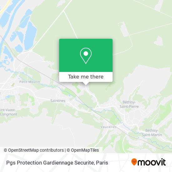 Pgs Protection Gardiennage Securite map