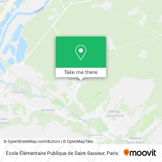 École Élémentaire Publique de Saint-Sauveur map