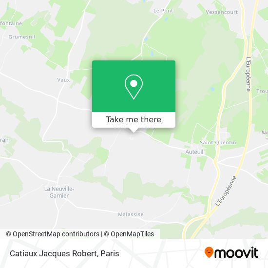 Mapa Catiaux Jacques Robert