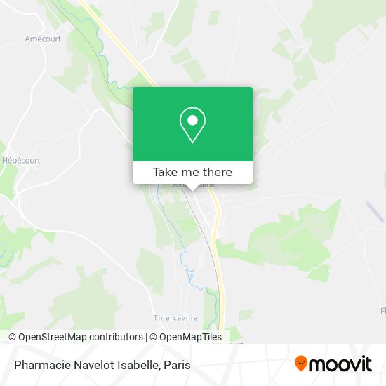 Pharmacie Navelot Isabelle map