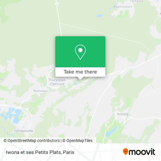 Iwona et ses Petits Plats map