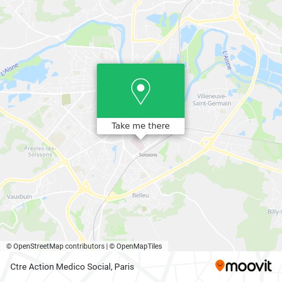 Ctre Action Medico Social map