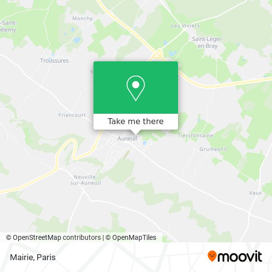 Mairie map