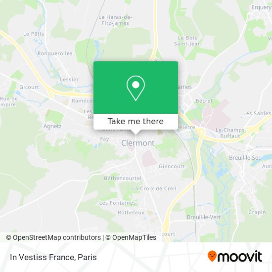 Mapa In Vestiss France