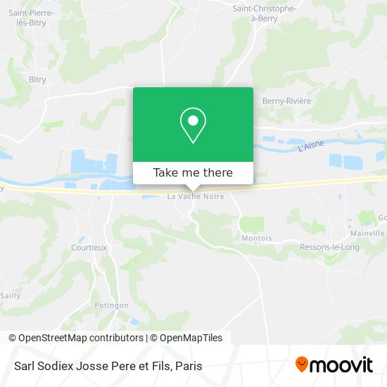 Sarl Sodiex Josse Pere et Fils map
