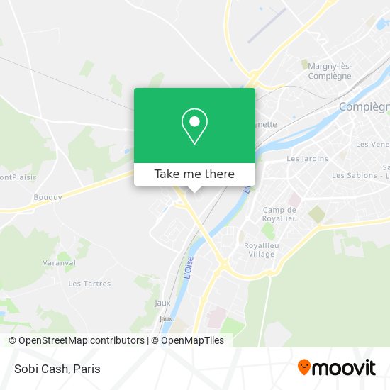 Sobi Cash map