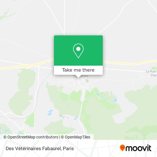 Des Vétérinaires Fabaurel map