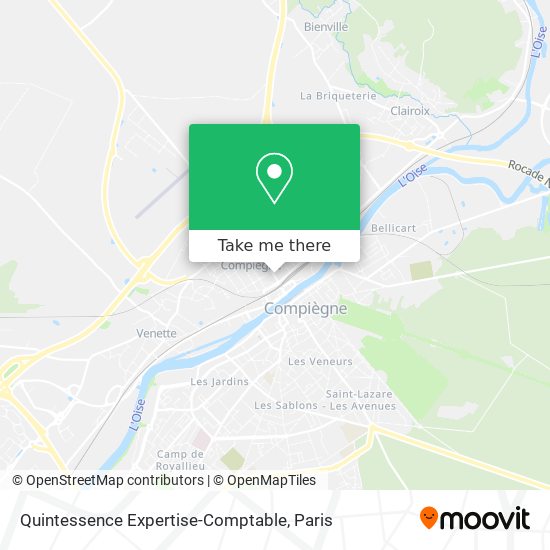 Quintessence Expertise-Comptable map