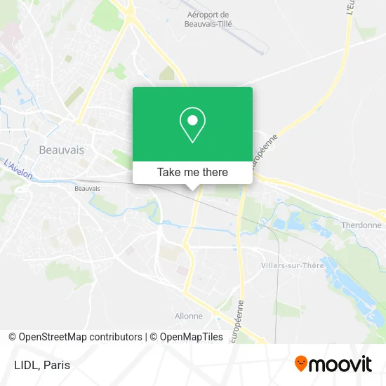 LIDL map