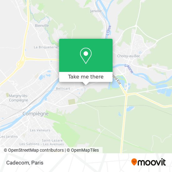 Cadecom map