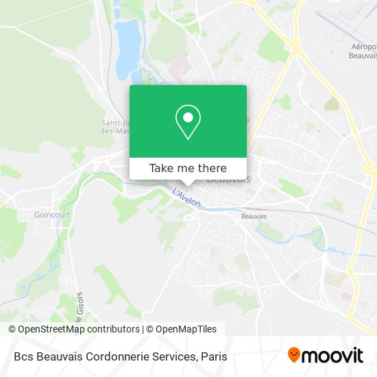 Bcs Beauvais Cordonnerie Services map