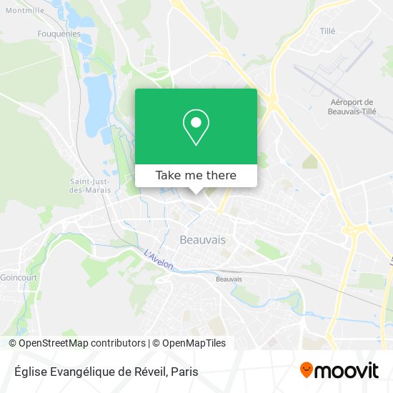 Église Evangélique de Réveil map