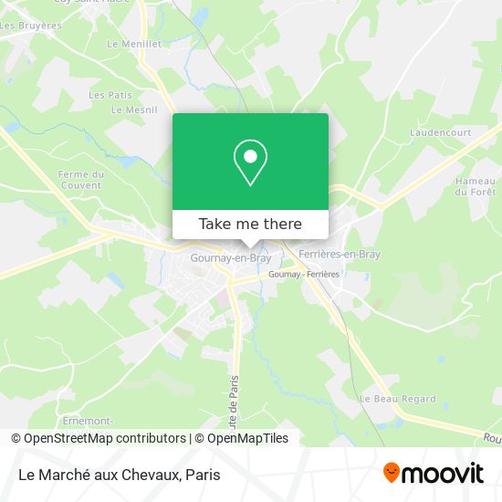 Le Marché aux Chevaux map