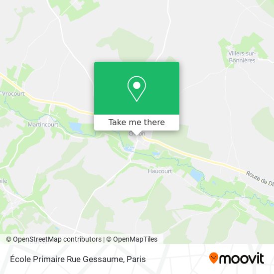 École Primaire Rue Gessaume map