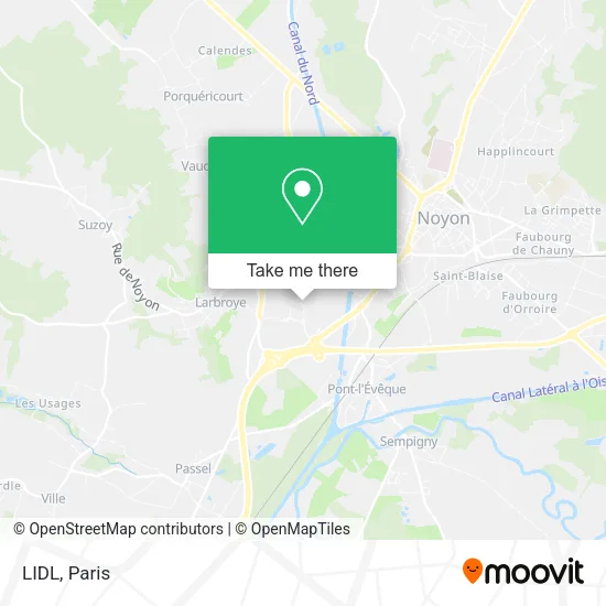 LIDL map