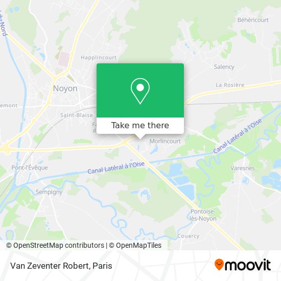 Mapa Van Zeventer Robert