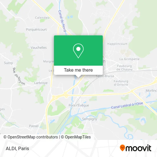 ALDI map