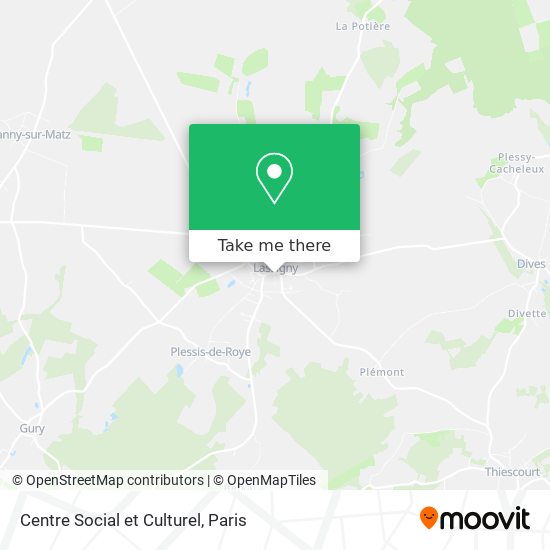 Centre Social et Culturel map